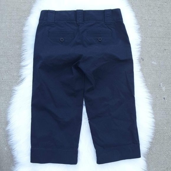 NWT J.CREW Navy Bermuda Shorts SZ 0 - Picture 2 of 4